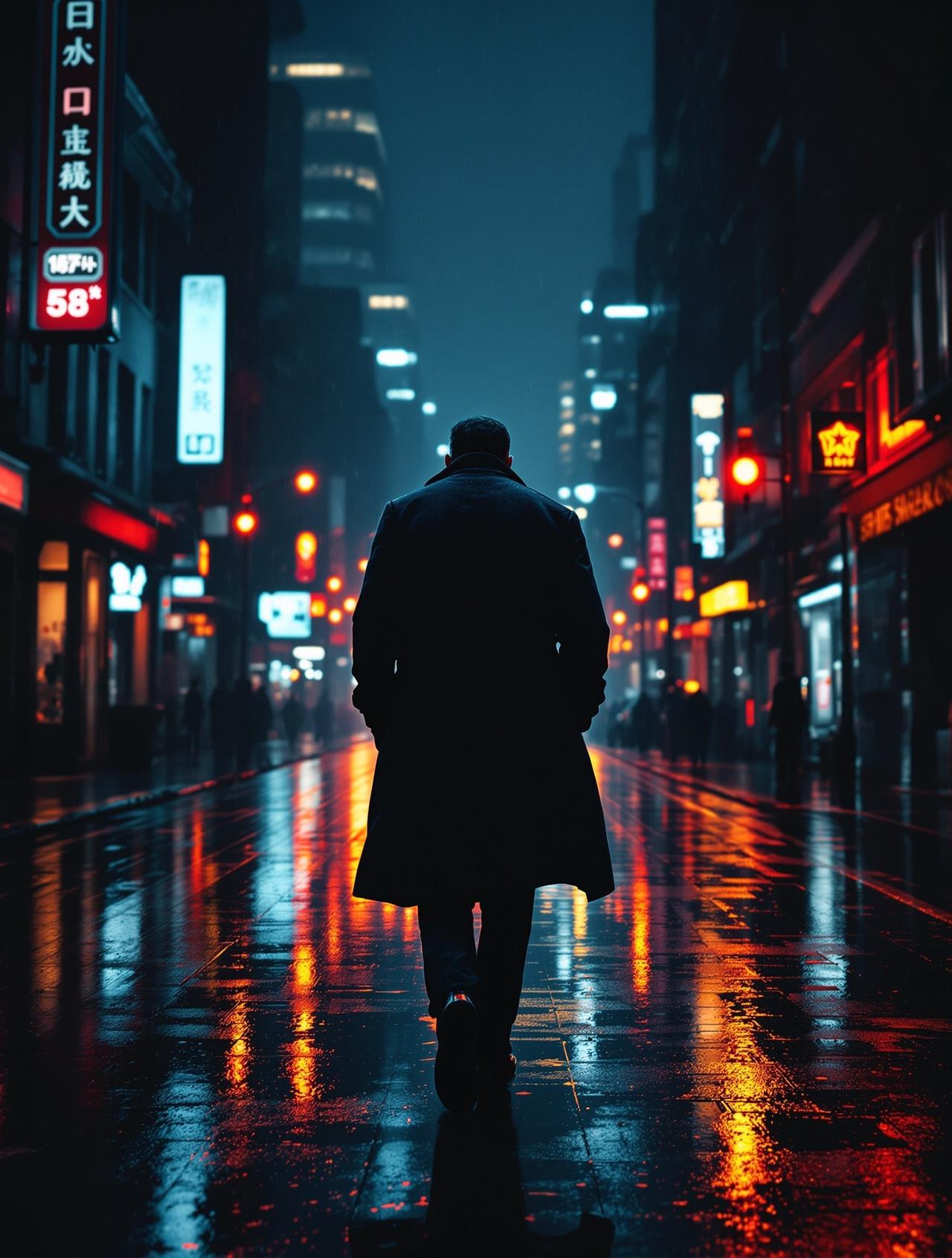 果果影院作品《都市夜行者》海报